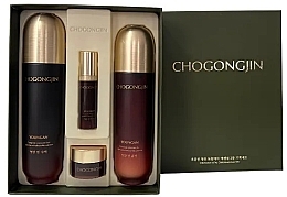 Fragrances, Perfumes, Cosmetics Set - Missha Chogongjin Youngan Total Care Essential Set (f/toner/150ml + f/emul/120ml + f/ess/8ml + f/cr/9ml)