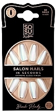 False Nail Set - Sosu by SJ Salon Nails In Seconds Beach Ready — photo N1