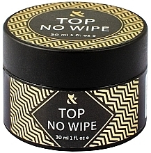 Nail Top Coat without Sticky Layer - F.O.X Top No Wipe (can) — photo N1