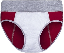 Menstrual Panties for Women 'Sport +', bordo - BNB — photo N2