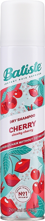 Dry Shampoo - Batiste Dry Shampoo Fruity and Cherry — photo N5