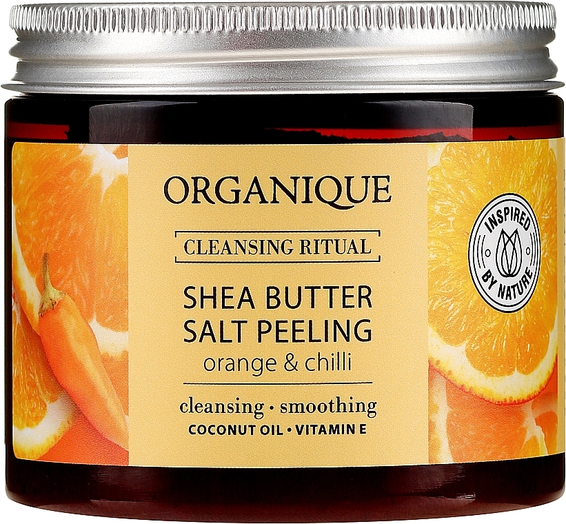 Salt Peeling "Orange and Chilli" - Organique Shea Butter Salt Peeling Orange & Chilli — photo N1