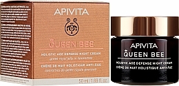 Fragrances, Perfumes, Cosmetics Age Defence Night Face Cream - Apivita Queen Bee Holistic Age Defense Night Cream