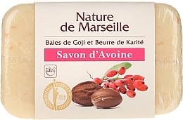 Goji Berry & Shea Butter Oat Soap - Nature de Marseille Soap — photo N1