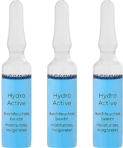 Smoothing and Moisturizing Face Ampoules - Dr. Grandel Hydro Active Ampulle — photo N1