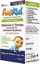 Fragrances, Perfumes, Cosmetics Vitamin C, drops - ActiKid Vitamin C Drops Unflavoured