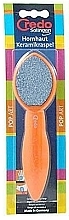 Fragrances, Perfumes, Cosmetics Foot File, orange - Ceramic Foot File Pop Art