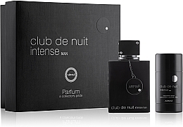 Fragrances, Perfumes, Cosmetics Armaf Club De Nuit Intense Man - Set (edt/105ml + deo/stick/75ml)