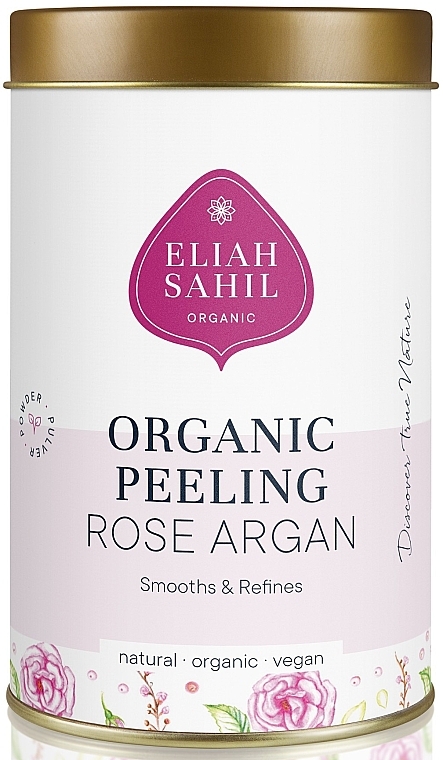Organic Body Scrub - Eliah Sahil Organic Peeling Rose Argan — photo N1