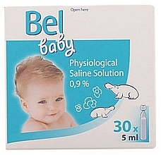 Fragrances, Perfumes, Cosmetics Saline Solution - Bel Baby Physiological Saline Solution