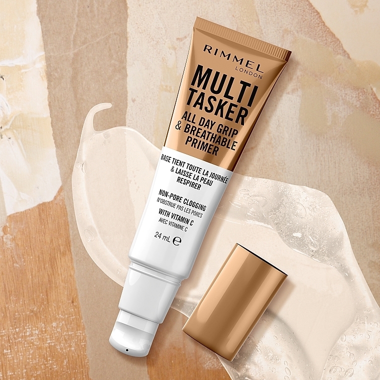 Gel Face Primer - Rimmel Multi-Tasker All Day Grip & Breathable Primer — photo N8