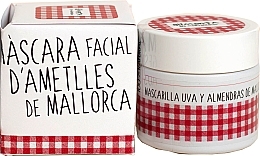 Fragrances, Perfumes, Cosmetics Facial Mask - Alimenta Spa Mediterraneo Facial Mask with Majorcan Almonds