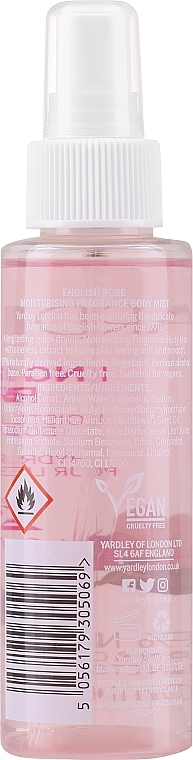 Yardley English Rose - Body Spray — photo N2