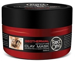 Detoxifying Clay Face Mask - RedOne Detoxifying Clay Mask Geothermal Red — photo N1