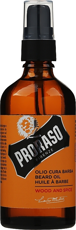 Beard Oil - Proraso Wood and Spice Smooth and Protect Oil — photo N3