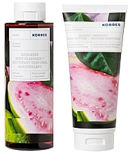 Fragrances, Perfumes, Cosmetics Guava Set - Korres Guava (sh/gel/400ml + b/butter/235ml)