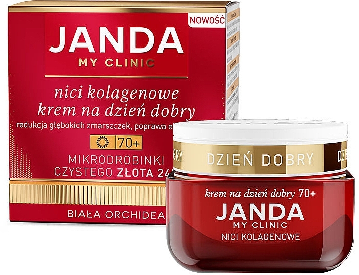 Collagen Day Face Cream 70+ - Janda My Clinic Collagen Threads Day Cream — photo N1