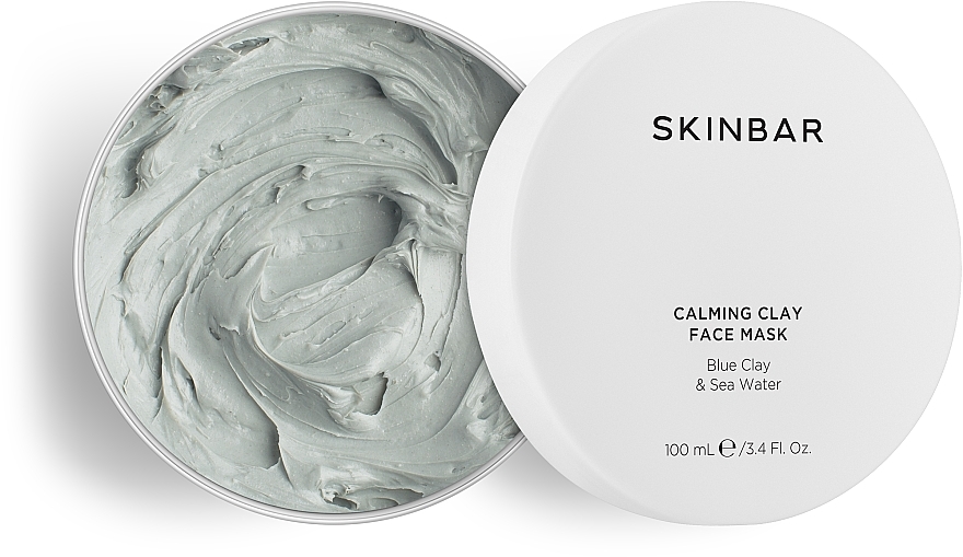 Blue Clay & Sea Water Calming Mask - SKINBAR Blue Clay & Sea Water Face Mask — photo N1