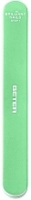 Fragrances, Perfumes, Cosmetics Nail Buffer, green - Beter Professional Buffer Nailfile