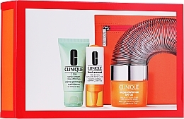 Fragrances, Perfumes, Cosmetics Set - Clinique (cr/50ml + cr/scr/30ml + booster/8.5ml + bag/1pcs)