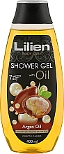 Fragrances, Perfumes, Cosmetics Shower Gel "Argan Oil" - Lilien Shower Gel