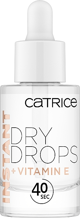 Nail Dryer Drops - Catrice Instant Dry Drops + Vitamin E — photo N1