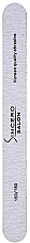 Fragrances, Perfumes, Cosmetics Straight Nail File, zebra 150/150 - Sincero Salon Nail File Straight Speedy Zebra