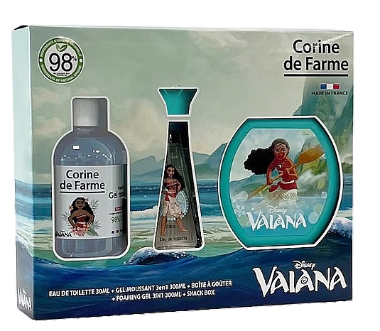 Corine De Farme Vaiana - Set (edt/30ml + sh/gel/300ml + acc/1pc)	 — photo N1