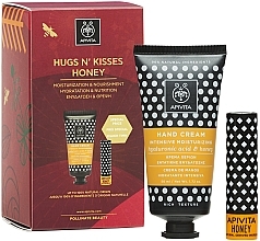 Fragrances, Perfumes, Cosmetics Set - Apivita Hugs & Kisses Honey (h/cr/50ml + lip/4.4g)