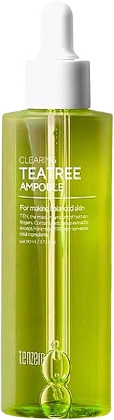 Tea Tree Facial Cleansing Ampoule - Tenzero Clearing Teatree Ampoule — photo N1