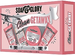 Fragrances, Perfumes, Cosmetics Set - Soap & Glory Set (b/cr/50ml + sh/gel/75ml + b/scrub/50ml + h/cr/50ml)