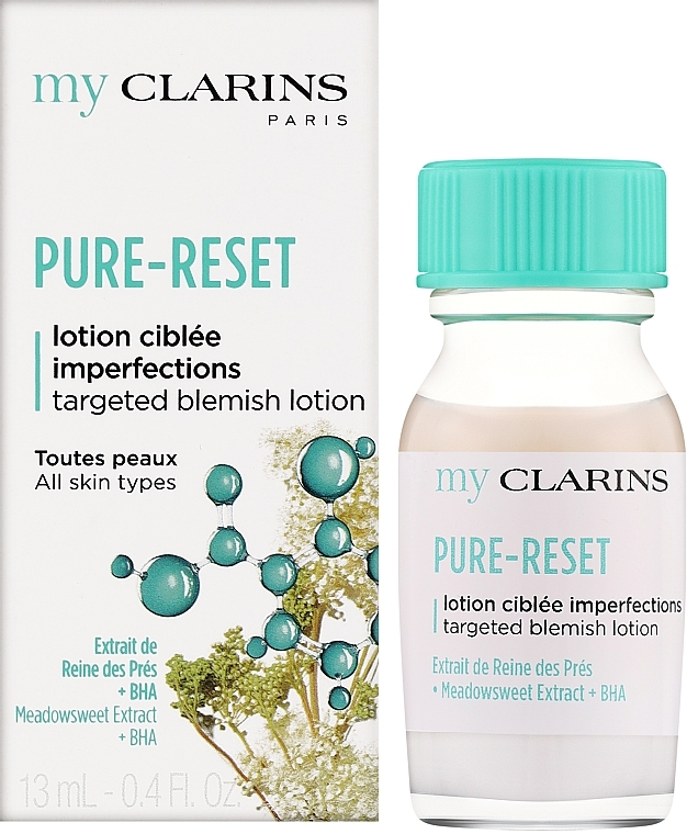 Cleansing Face Lotion - Clarins My Clarins Pure-Reset Targeted Blemish Lotion — photo N3