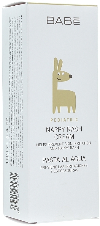 Baby Moisturizing & Protective Nappy Rash Cream - Babe Laboratorios Nappy Rash Cream — photo N1