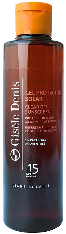 Sunscreen Gel SPF15 - Gisele Denis Clear Gel Sunscreen SPF 15 — photo N1