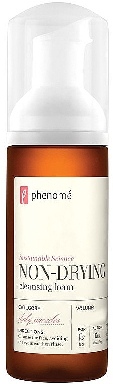 Cleansing Face Foam - Phenome Sustainable Science Non-Drying Cleansing Foam — photo N1