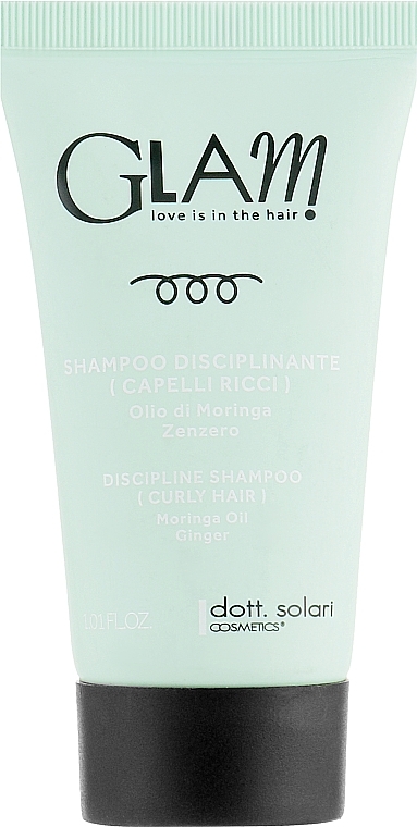 Discipline Shampoo for Curly Hair - Dott. Solari Glam Discipline Shampoo Curly Hair — photo N1