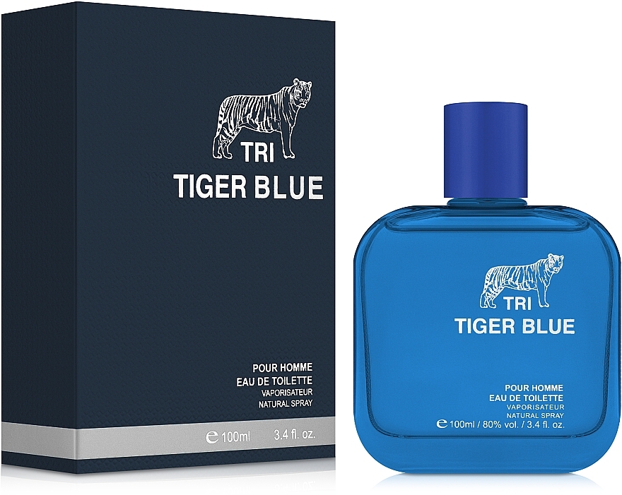 TRI Fragrances Tiger Blue - Eau de Toilette — photo N2