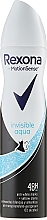 Deodorant Spray "Invisible Aqua" - Rexona Deodorant Spray — photo N1