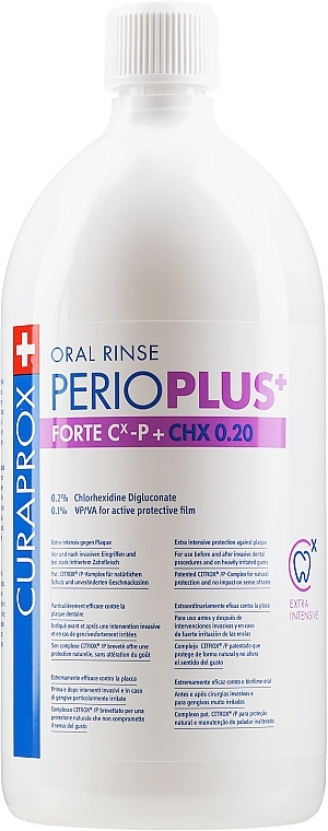 Mouthwash, 0.20% Chlorhexidine - Curaprox Perio Plus+ — photo N3