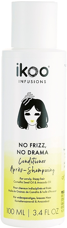 No Frizz, No Drama Conditioner - Ikoo Infusions No Frizz, No Drama Conditioner — photo N1