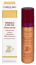 Vitamin C & 24K Gold Face Emulsion - L'Erbolario Vitamin C And 24K Gold Anti Age Power — photo N1