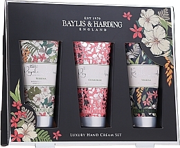 Fragrances, Perfumes, Cosmetics Set - Baylis & Harding Royal Garden Luxury Hand Cream (h/cr/3x50ml)