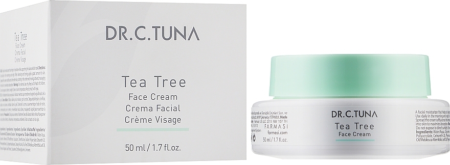 Tea Tree Oil Face Cream - Farmasi Dr. C. Tuna Tea Tree Face Cream — photo N2