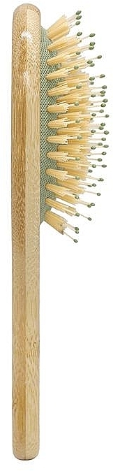 Bamboo Hair Brush, small - Beter Bamboo Small Cushion Brush — photo N3