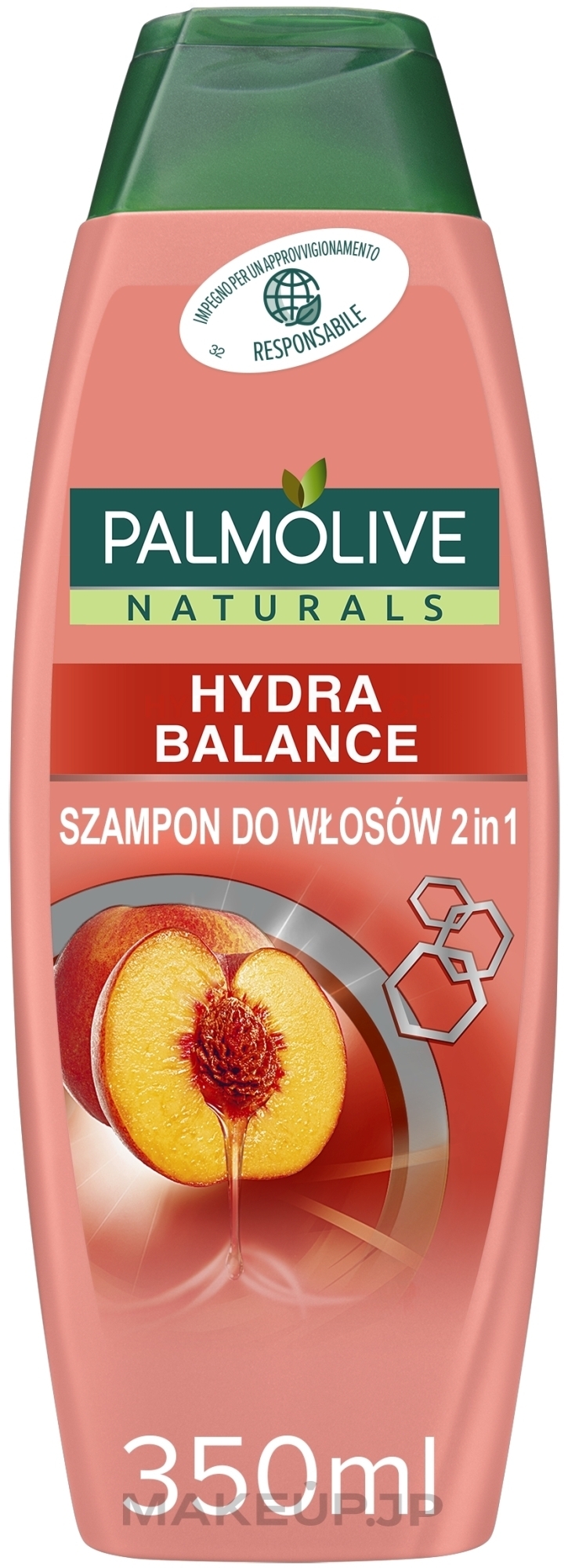 2-in-1 Shampoo & Conditioner - Palmolive Naturals 2 in 1 Hydra Balance Shampoo — photo 350 ml