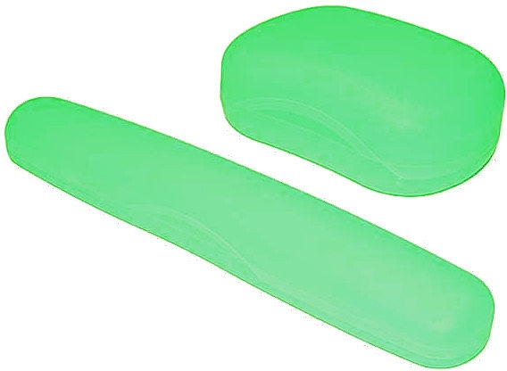 Soap and Toothbrush Case Set, green - Sanel — photo N1
