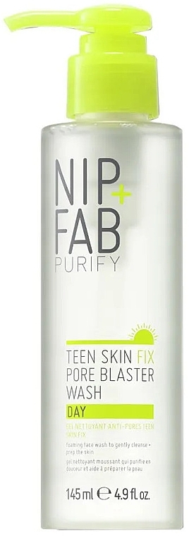 Face Cleansing Gel - Nip + Fab Teen Skin Fix Pore Blaster Wash Day — photo N1