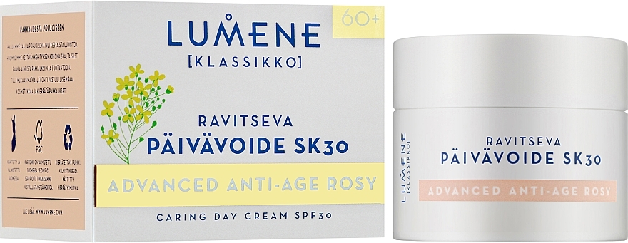 Day Face Cream - Lumene Klassikko Advanced Anti-Age Rosy SPF30 — photo N2