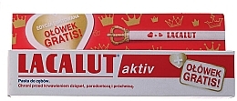 Fragrances, Perfumes, Cosmetics Set - Lacalut Aktiv (t/paste/75ml + pensil)