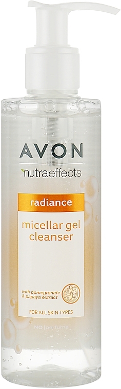 Radiance Micellar Cleansing Gel - Avon Nutra Effects Radiance Micellar Gel Cleanser — photo N1